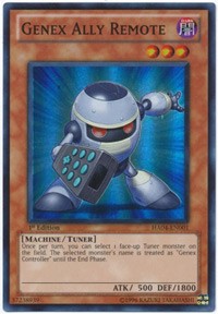 Genex Ally Remote [HA04-EN001] Super Rare | Exor Games Bridgewater