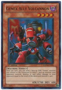 Genex Ally Volcannon [HA04-EN004] Super Rare | Exor Games Bridgewater