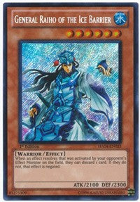 General Raiho of the Ice Barrier [HA04-EN025] Secret Rare | Exor Games Bridgewater