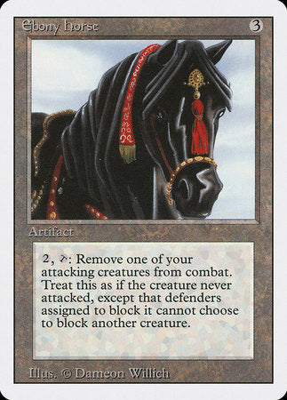 Ebony Horse [Revised Edition] | Exor Games Bridgewater