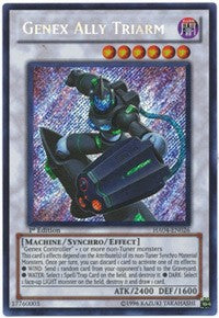 Genex Ally Triarm [HA04-EN026] Secret Rare | Exor Games Bridgewater