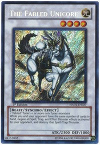 The Fabled Unicore [HA04-EN027] Secret Rare | Exor Games Bridgewater