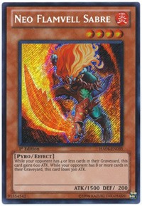 Neo Flamvell Sabre [HA04-EN035] Secret Rare | Exor Games Bridgewater