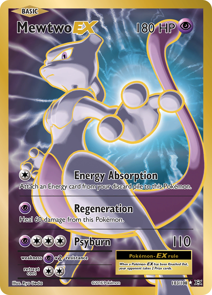 Mewtwo EX (103/108) [XY: Evolutions] | Exor Games Bridgewater