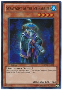 Strategist of the Ice Barrier [HA04-EN052] Super Rare | Exor Games Bridgewater