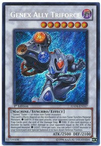 Genex Ally Triforce [HA04-EN057] Secret Rare | Exor Games Bridgewater