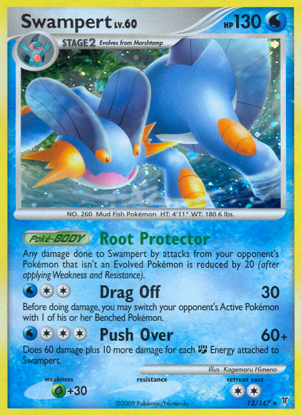 Swampert (12/147) [Platinum: Supreme Victors] | Exor Games Bridgewater