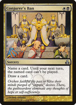 Conjurer's Ban [Guildpact] | Exor Games Bridgewater