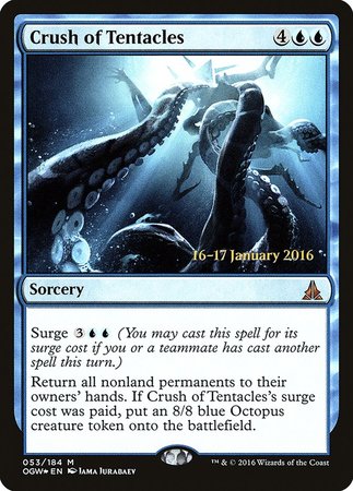 Crush of Tentacles [Oath of the Gatewatch Promos] | Exor Games Bridgewater