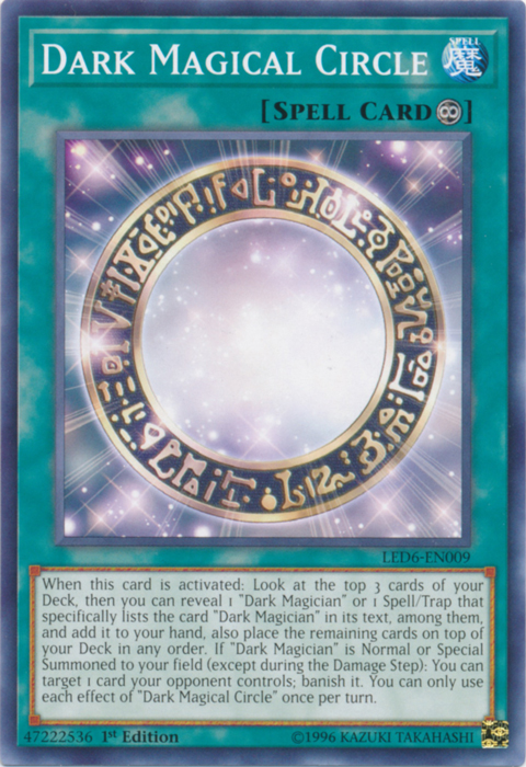 Dark Magical Circle [LED6-EN009] Common | Exor Games Bridgewater