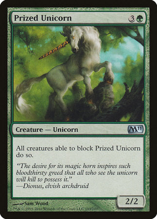 Prized Unicorn [Magic 2011] | Exor Games Bridgewater