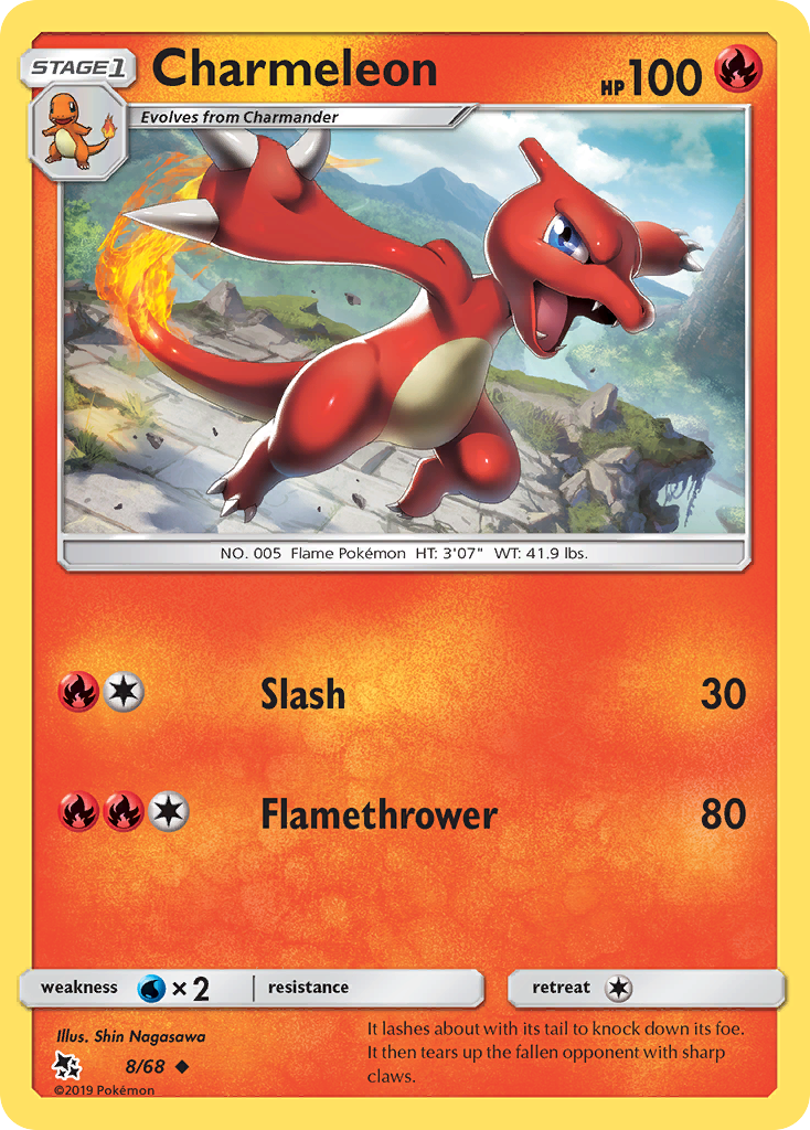 Charmeleon (8/68) [Sun & Moon: Hidden Fates] | Exor Games Bridgewater