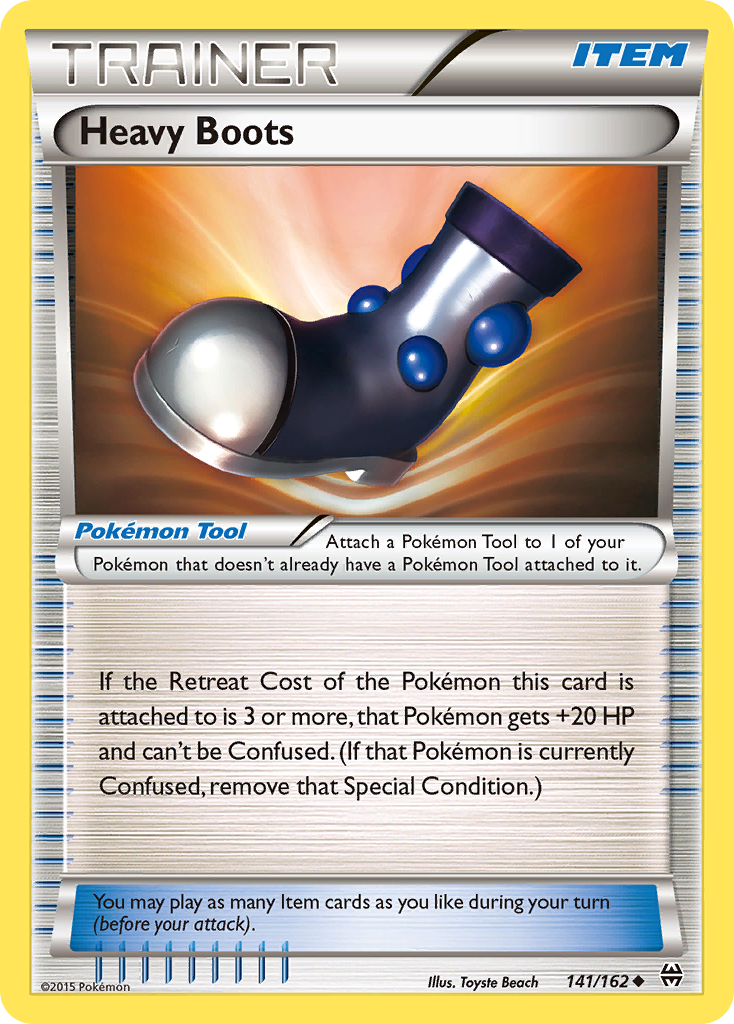 Heavy Boots (141/162) [XY: BREAKthrough] | Exor Games Bridgewater