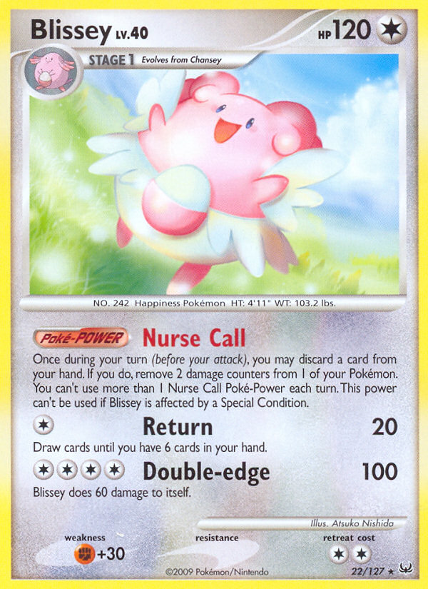 Blissey (22/127) [Platinum: Base Set] | Exor Games Bridgewater