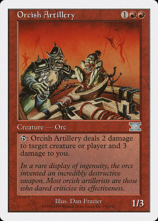 Orcish Artillery [Classic Sixth Edition] | Exor Games Bridgewater