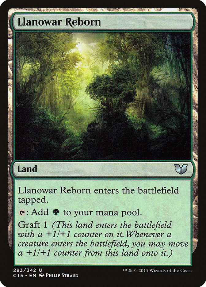 Llanowar Reborn [Commander 2015] | Exor Games Bridgewater