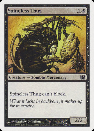 Spineless Thug [Ninth Edition] | Exor Games Bridgewater