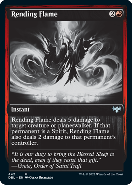 Rending Flame [Innistrad: Double Feature] | Exor Games Bridgewater