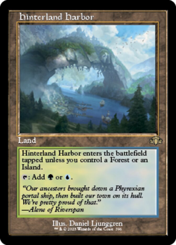 Hinterland Harbor (Retro) [Dominaria Remastered] | Exor Games Bridgewater