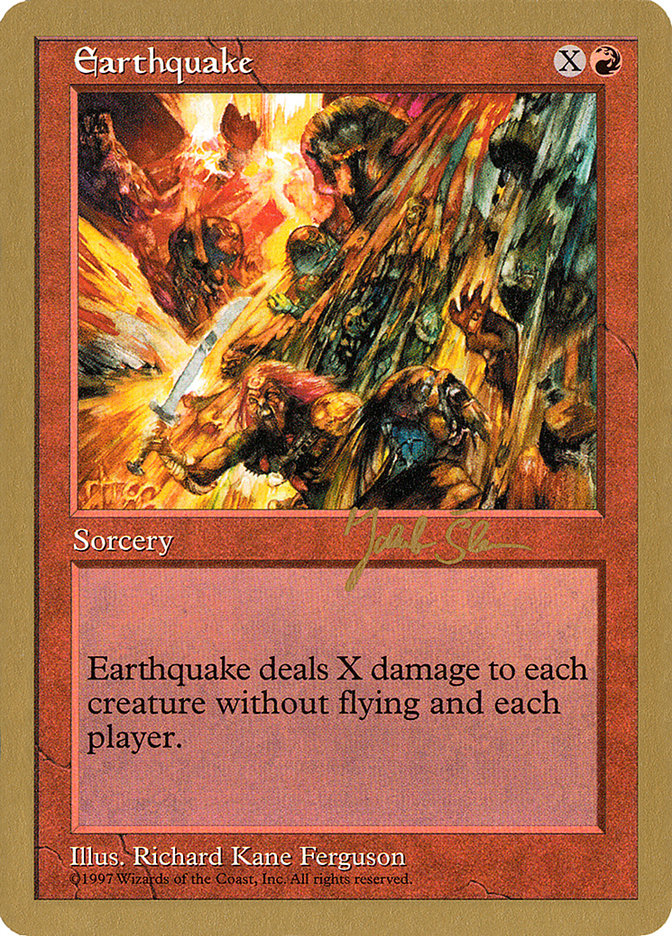 Earthquake (Jakub Slemr) [World Championship Decks 1997] | Exor Games Bridgewater