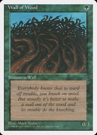 Wall of Wood [Fourth Edition] | Exor Games Bridgewater