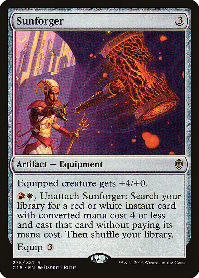 Sunforger [Commander 2016] | Exor Games Bridgewater