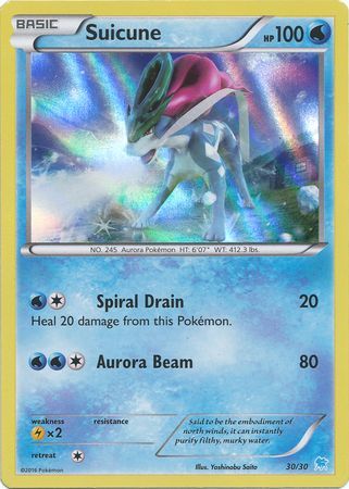 Suicune (30/30) [XY: Trainer Kit 3 - Suicune] | Exor Games Bridgewater