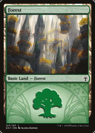 Forest (127) [GRN Guild Kit] | Exor Games Bridgewater