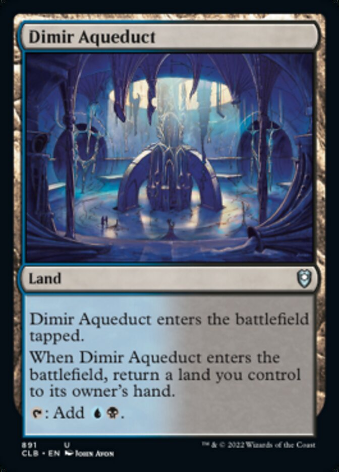 Dimir Aqueduct [Commander Legends: Battle for Baldur's Gate] | Exor Games Bridgewater