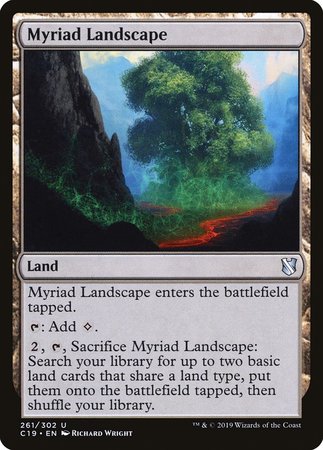 Myriad Landscape [Commander 2019] | Exor Games Bridgewater