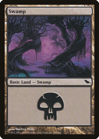 Swamp (291) [Shadowmoor] | Exor Games Bridgewater