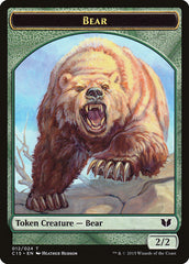 Bear // Spider Double-Sided Token [Commander 2015 Tokens] | Exor Games Bridgewater