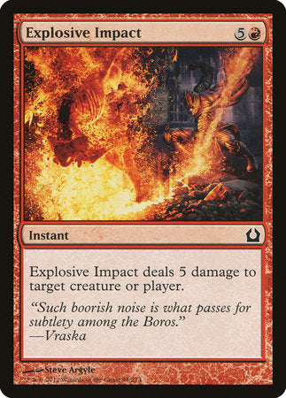 Explosive Impact [Return to Ravnica] | Exor Games Bridgewater