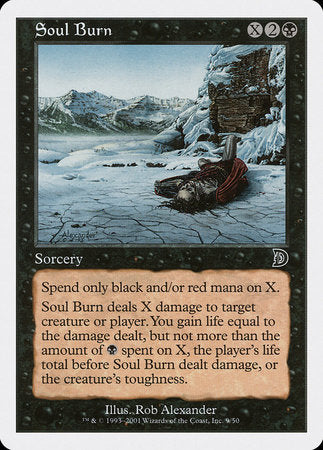 Soul Burn [Deckmasters] | Exor Games Bridgewater