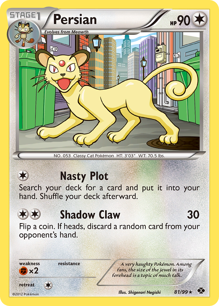 Persian (81/99) [Black & White: Next Destinies] | Exor Games Bridgewater