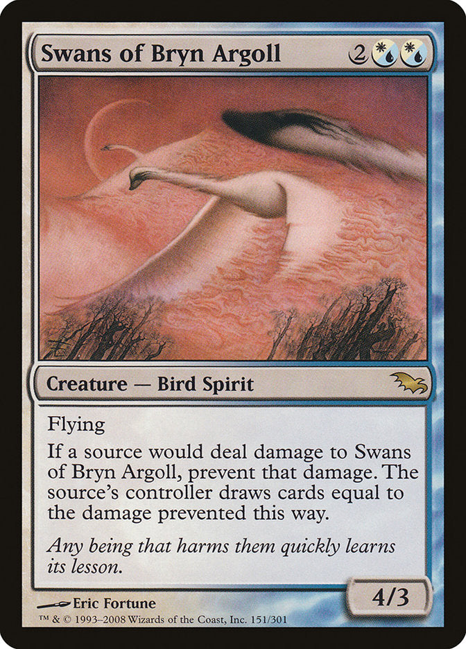 Swans of Bryn Argoll [Shadowmoor] | Exor Games Bridgewater