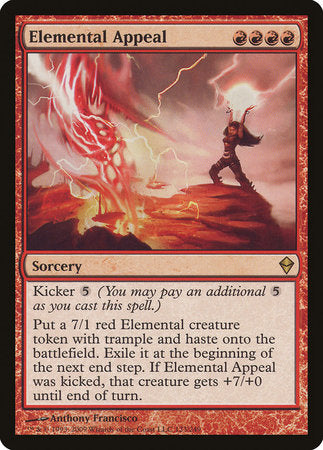 Elemental Appeal [Zendikar] | Exor Games Bridgewater