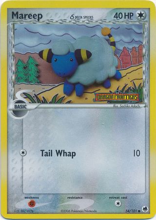 Mareep (54/101) (Delta Species) (Stamped) [EX: Dragon Frontiers] | Exor Games Bridgewater