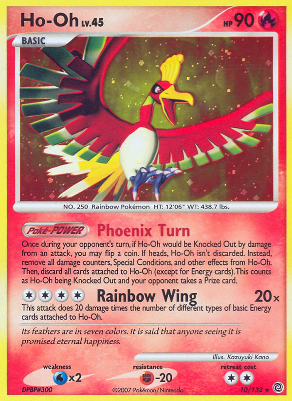 Ho-Oh (10/132) [Diamond & Pearl: Secret Wonders] | Exor Games Bridgewater