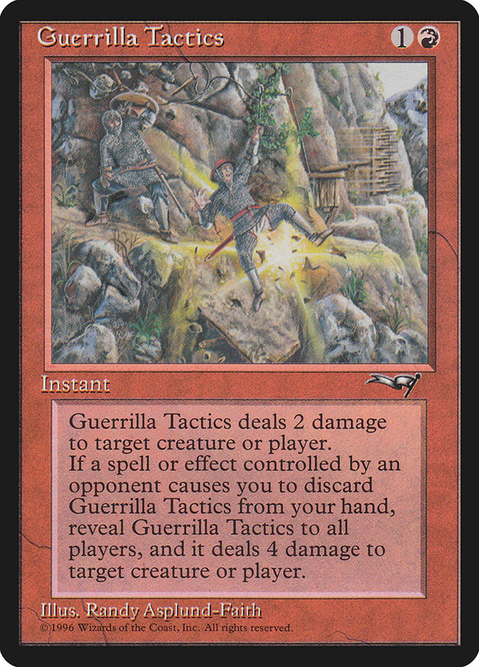 Guerrilla Tactics (Falling) [Alliances] | Exor Games Bridgewater