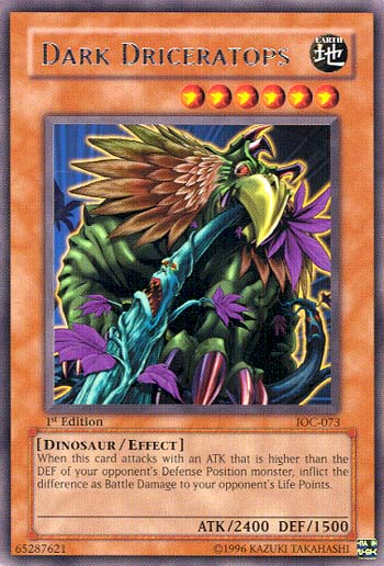 Dark Driceratops [IOC-073] Rare | Exor Games Bridgewater