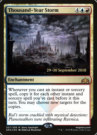 Thousand-Year Storm [Guilds of Ravnica Promos] | Exor Games Bridgewater