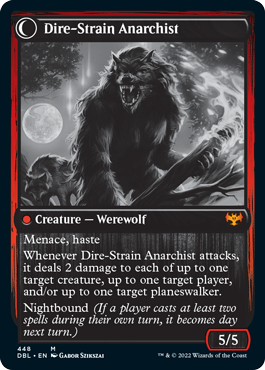 Volatile Arsonist // Dire-Strain Anarchist [Innistrad: Double Feature] | Exor Games Bridgewater