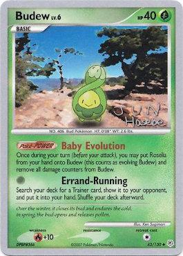 Budew (43/130) (Flyvees - Jun Hasebe) [World Championships 2007] | Exor Games Bridgewater