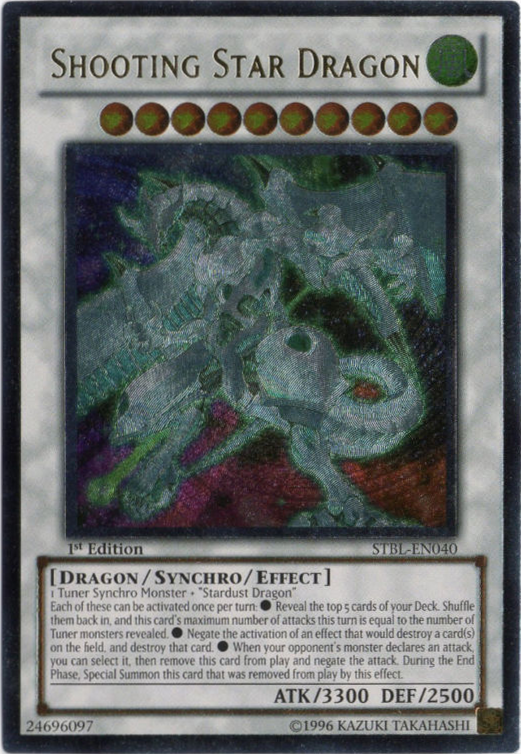 Shooting Star Dragon [STBL-EN040] Ghost Rare | Exor Games Bridgewater