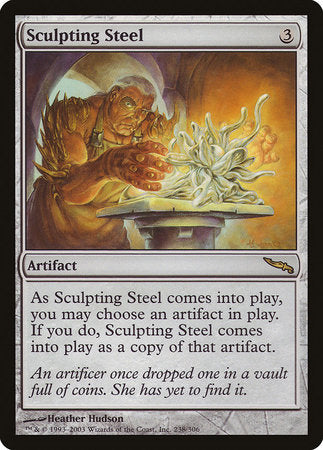 Sculpting Steel [Mirrodin] | Exor Games Bridgewater