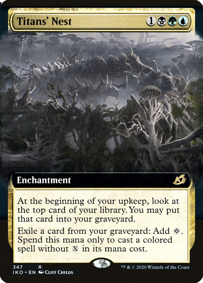 Titans' Nest (Extended Art) [Ikoria: Lair of Behemoths] | Exor Games Bridgewater