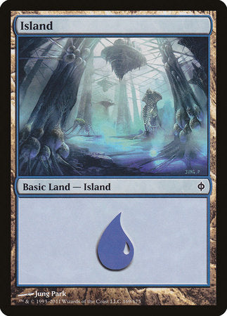 Island (169) [New Phyrexia] | Exor Games Bridgewater