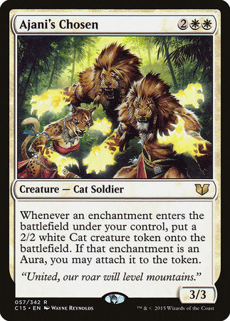 Ajani's Chosen [Commander 2015] | Exor Games Bridgewater