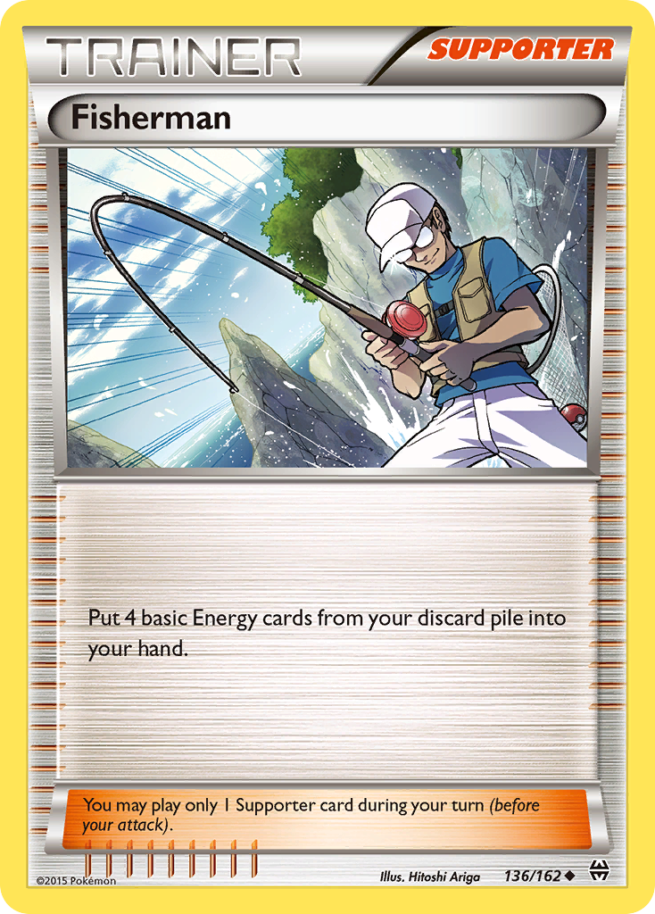 Fisherman (136/162) [XY: BREAKthrough] | Exor Games Bridgewater